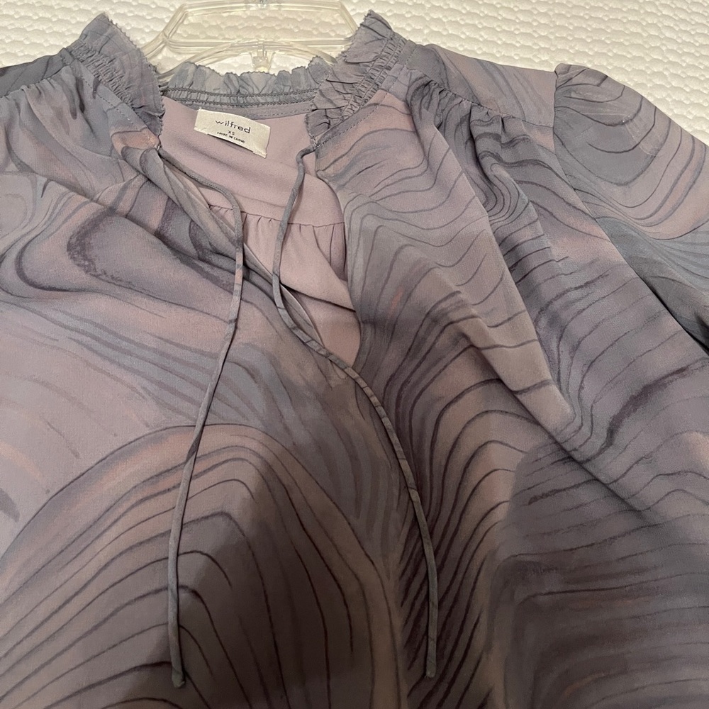 Wilfred grey dress